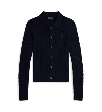 Polo Ralph Lauren Cardigan ajusté bleu marine