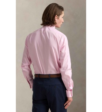 Polo Ralph Lauren Custom Fit shirt with pink texture