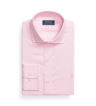 Polo Ralph Lauren Custom Fit shirt with pink texture