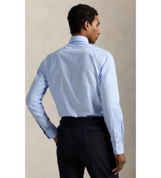Polo Ralph Lauren Custom Fit shirt with blue texture