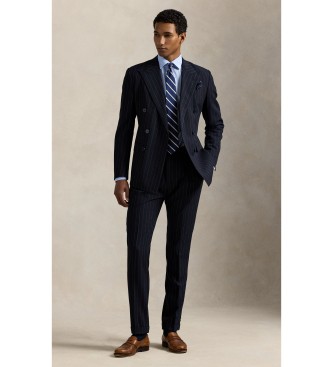 Polo Ralph Lauren Custom Fit shirt with blue texture