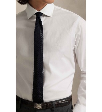 Polo Ralph Lauren Custom Fit Textured Shirt white