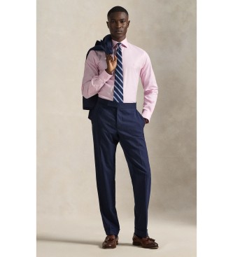 Polo Ralph Lauren Camicia Custom Fit con texture rosa