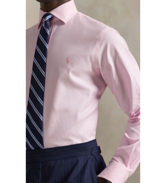 Polo Ralph Lauren Camicia Custom Fit con texture rosa