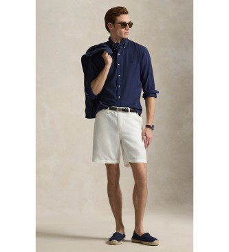 Polo Ralph Lauren Custom Fit dobby shirt with navy texture