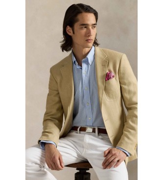 Polo Ralph Lauren Custom Fit blue stretch poplin shirt