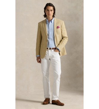 Polo Ralph Lauren Custom Fit blue stretch poplin shirt