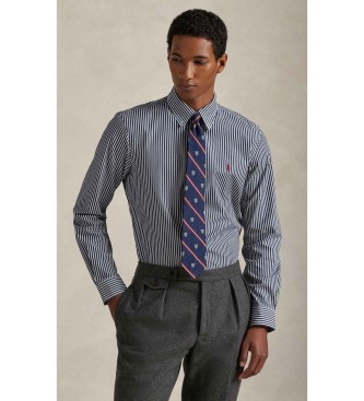 Polo Ralph Lauren Custom Fit Shirt in navy stretch poplin