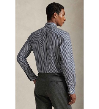 Polo Ralph Lauren Custom Fit Shirt in navy stretch poplin