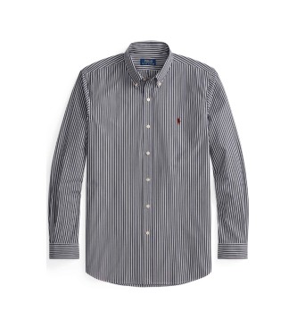 Polo Ralph Lauren Custom Fit Shirt in navy stretch poplin
