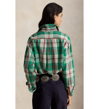 Polo Ralph Lauren Baumwollhemd mit grünen Karos
