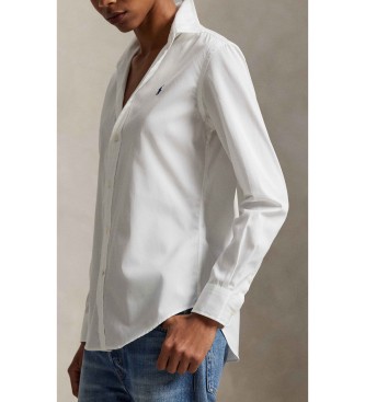 Polo Ralph Lauren Slim Fit bomuldsskjorte hvid