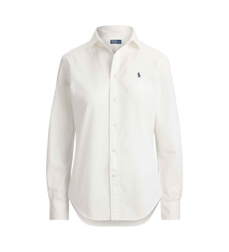 Polo Ralph Lauren Slim Fit bomuldsskjorte hvid