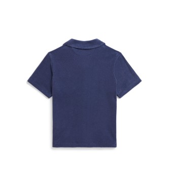 Polo Ralph Lauren Navy badstof shirt met korte mouwen