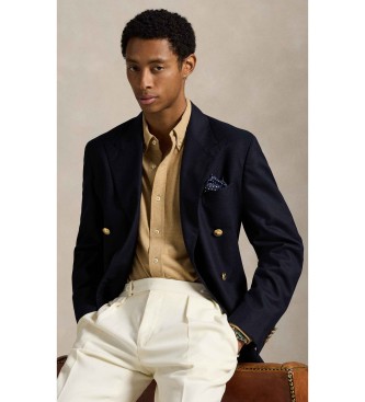 Polo Ralph Lauren Camisa de piqué ultraleve bege