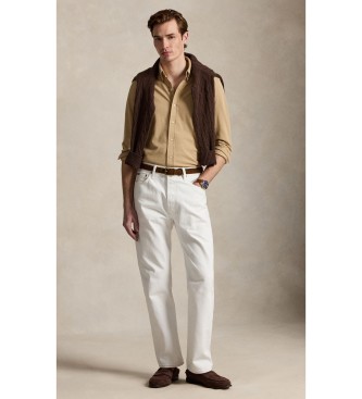Polo Ralph Lauren Ultralight beige piqué overhemd
