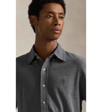 Polo Ralph Lauren Ultralight grey piqu� shirt