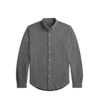 Polo Ralph Lauren Ultralight grey piqu� shirt