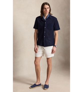 Polo Ralph Lauren Camicia in pointelle con texture marino