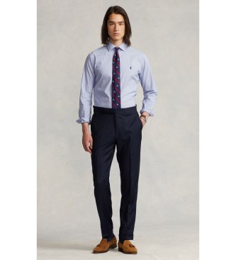 Polo Ralph Lauren Camicia in popeline Custom Fit blu