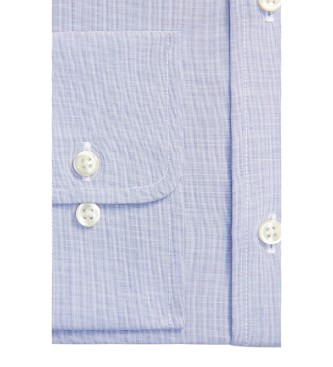 Polo Ralph Lauren Camicia in popeline Custom Fit blu