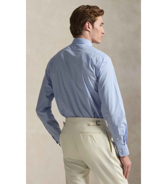 Polo Ralph Lauren Prilagojena srajca poplin modra