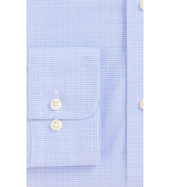 Polo Ralph Lauren Prilagojena srajca poplin modra