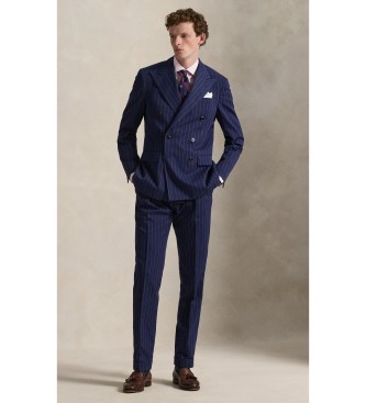 Polo Ralph Lauren Srajca Custom Fit iz poplina z rožnatimi črtami