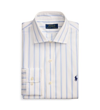 Polo Ralph Lauren Camicia in popeline Custom Fit a righe bianco, blu