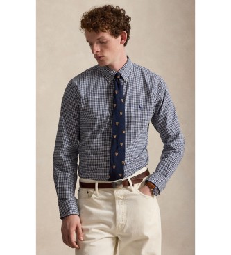 Polo Ralph Lauren Koszula z elastycznej popeliny w granatow? krat?