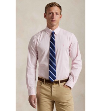 Polo Ralph Lauren Custom Fit stretch poplin shirt pink