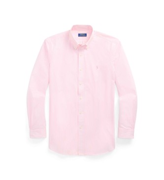 Polo Ralph Lauren Custom Fit stretch poplin shirt pink