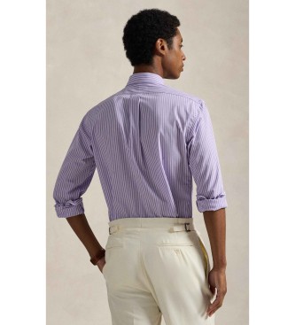 Polo Ralph Lauren Lilac Custom Fit stretch poplin shirt