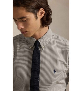 Polo Ralph Lauren Custom Fit stretch poplin shirt brown
