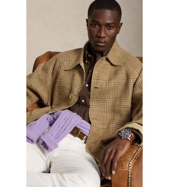 Polo Ralph Lauren Chemise en popeline stretch Custom Fit marron