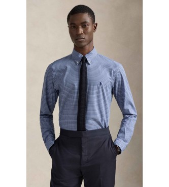 Polo Ralph Lauren Custom Fit stretch poplin shirt blue