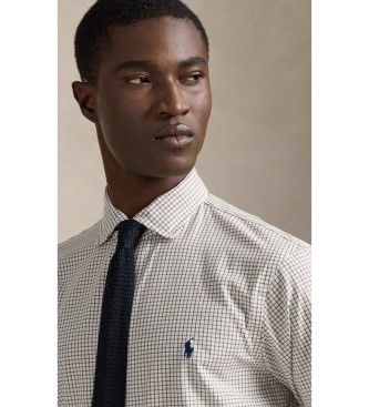 Polo Ralph Lauren Custom Fit skjorta i stretchpoplin Vit