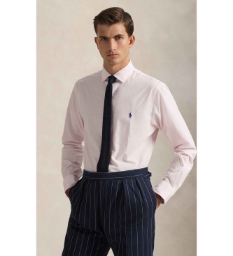 Polo Ralph Lauren Camicia in popeline elasticizzato rosa su misura