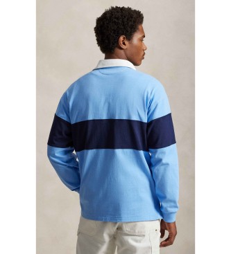 Polo Ralph Lauren Polo Sport Big Fit rugby shirt blauw