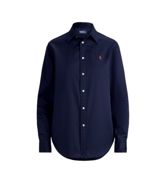 Polo Ralph Lauren Navy Classic Fit cotton twill shirt