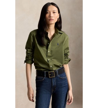 Polo Ralph Lauren Green Classic Fit cotton twill shirt