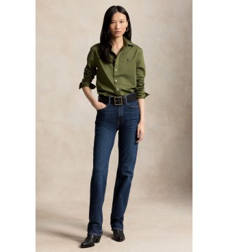 Polo Ralph Lauren Green Classic Fit cotton twill shirt