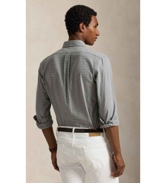 Polo Ralph Lauren Custom Fit technical twill shirt grey