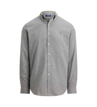 Polo Ralph Lauren Custom Fit technical twill shirt grey
