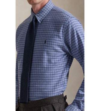 Polo Ralph Lauren Custom Fit technical twill shirt blue