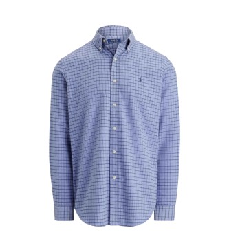 Polo Ralph Lauren Custom Fit technical twill shirt blue