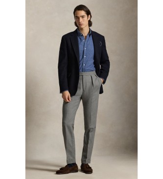 Polo Ralph Lauren Custom Fit technical twill shirt blue