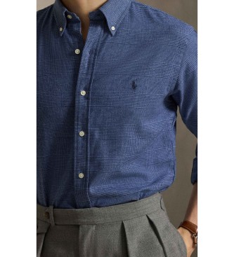Polo Ralph Lauren Custom Fit technical twill shirt blue