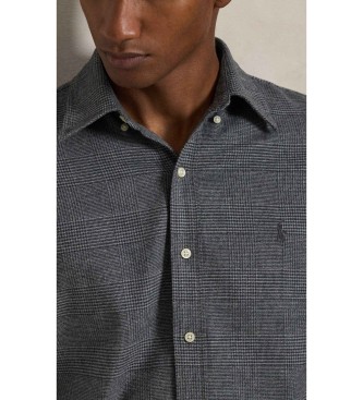 Polo Ralph Lauren Custom Fit technical twill shirt grey