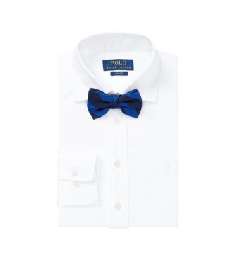 Polo Ralph Lauren Camisa de vestir de paño de algodón blanco
